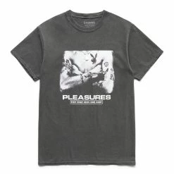 Pleasures T-Shirts & Long Sleeves X PLAYBOY TOUGH WASHED T-SHIRT