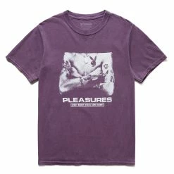 Pleasures T-Shirts & Long Sleeves X PLAYBOY TOUGH WASHED T-SHIRT