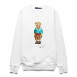 Polo Ralph Lauren Hoodies & Sweatshirts VOYAGER BEAR GRAPHIC FLEECE L/S SWEATSHIRT
