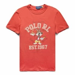 Polo Ralph Lauren LUNAR NEW YEAR NOVELTY RABBIT T-SHIRT T-Shirts & Long Sleeves