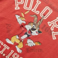 Polo Ralph Lauren LUNAR NEW YEAR NOVELTY RABBIT T-SHIRT T-Shirts & Long Sleeves