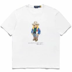 Polo Ralph Lauren S/S KNIT POLO BEAR T-SHIRT T-Shirts & Long Sleeves