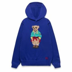 Polo Ralph Lauren VOYAGER BEAR HOODED PULLOVER Knitwear