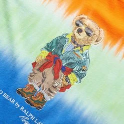 Polo Ralph Lauren VOYAGER BEAR TIE-DYE T-SHIRT T-Shirts & Long Sleeves
