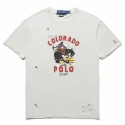 Polo Ralph Lauren S/S SLUB JERSEY COLORADO RODEO GRAPHIC T-SHIRT T-Shirts & Long Sleeves