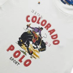 Outlet βοΈ Polo Ralph Lauren S/S SLUB JERSEY COLORADO RODEO GRAPHIC T-SHIRT T-Shirts & Long Sleeves π 7 Polo Ralph Lauren S/S SLUB JERSEY COLORADO RODEO GRAPHIC T-SHIRT T-Shirts & Long Sleeves