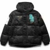 Puma Outerwear X RHUIGI FAUX LEATHER DOWN JACKET