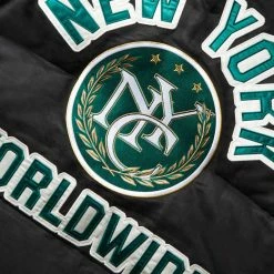 Puma Outerwear X RHUIGI FAUX LEATHER DOWN JACKET