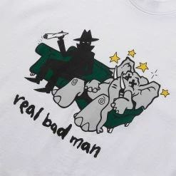 Real Bad Man ZONKED FRIENDS SS TEE T-Shirts & Long Sleeves