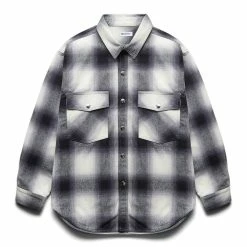Reception OVERSHIRT OMBRE COTTON BRUSH FLANNEL Shirts