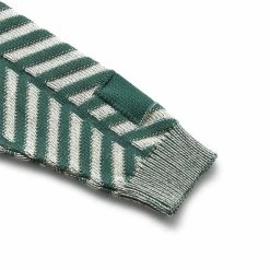 Reese Cooper HERRINGBONE KNIT SWEATER