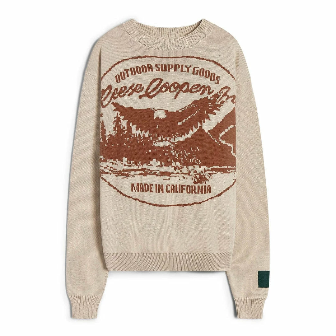 Discount 💯 Reese Cooper OUTDOOR SUPPLY KNIT SWEATER Knitwear 🧨 1 Reese Cooper OUTDOOR SUPPLY KNIT SWEATER Knitwear