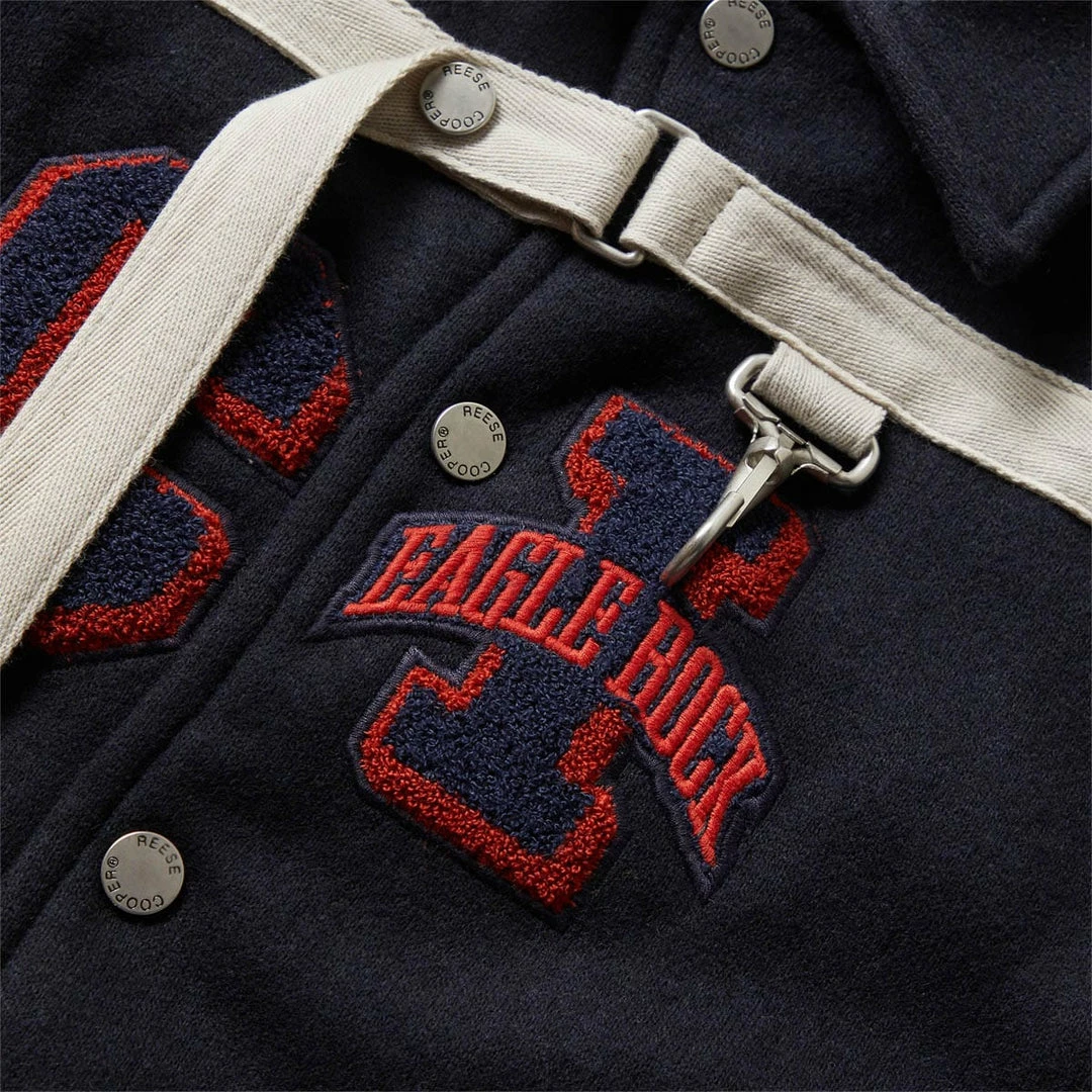 Brand new 🛒 Reese Cooper TWO STEPS FORWARD WOOL VARSITY JACKET Outerwear 😀 5 Reese Cooper TWO STEPS FORWARD WOOL VARSITY JACKET Outerwear