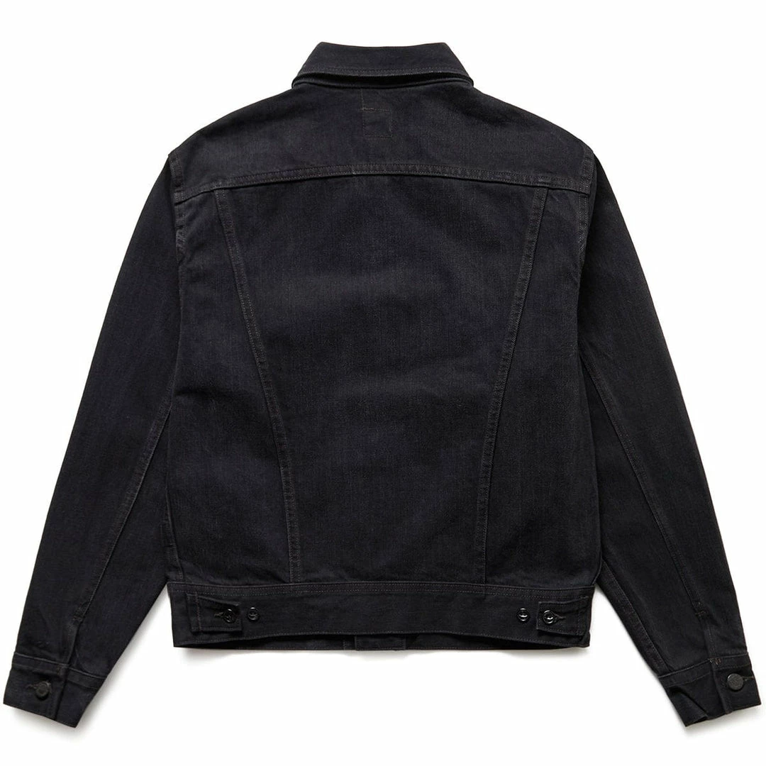 New 👏 RRL Outerwear BLACKWASHED DENIM JACKET ❤️ 2 RRL Outerwear BLACKWASHED DENIM JACKET
