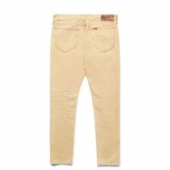 RRL Bottoms HIGH SLIM STRAIGHT FADED DENIM