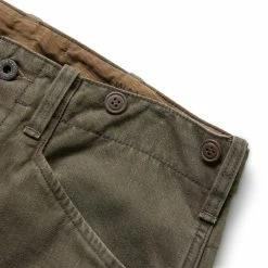 RRL PIECE-DYED CANVAS LANSING CARGO PANT