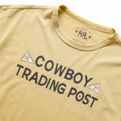 RRL COTTON BLEND GRAPHIC T-SHIRT T-Shirts & Long Sleeves