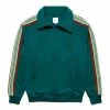Sasquatchfabrix LACE TAPE TRACK JACKET DARK GREEN Outerwear