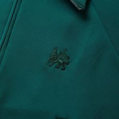 Sasquatchfabrix LACE TAPE TRACK JACKET DARK GREEN Outerwear