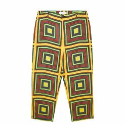 Sasquatchfabrix RASTA CHECK EASY PANTS