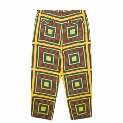 Sasquatchfabrix RASTA CHECK EASY PANTS