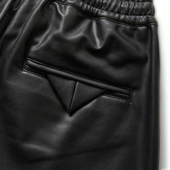 Sasquatchfabrix SYNTHETIC LEATHER TRACK PANTS Bottoms