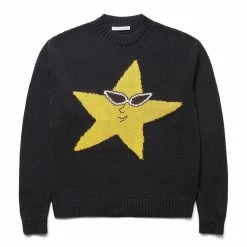 Sky High Farm Workwear RECYCLED COTTON INTARSIA SWEATER KNIT Knitwear