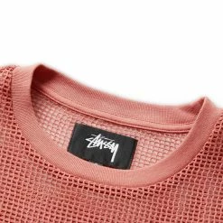 Stüssy COTTON MESH LS CREW Knitwear