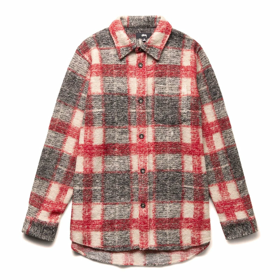 Best Sale 👏 Stüssy PLAID KNIT 👕 SHIRT 👕 SHIRTs 🧨 1 Stüssy PLAID KNIT SHIRT Shirts
