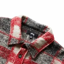 Best Sale 👏 Stüssy PLAID KNIT 👕 SHIRT 👕 SHIRTs 🧨 7 Stüssy PLAID KNIT SHIRT Shirts