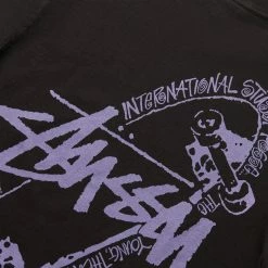 Stüssy SKATE POSSE PIG. DYED TEE T-Shirts & Long Sleeves