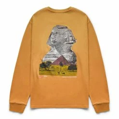 Stüssy SPHINX PIGMENT DYED L/S TEE T-Shirts & Long Sleeves