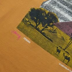 Stüssy SPHINX PIGMENT DYED L/S TEE T-Shirts & Long Sleeves