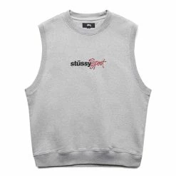 StΓΌssy Hoodies & Sweatshirts SPORT FLEECE VEST