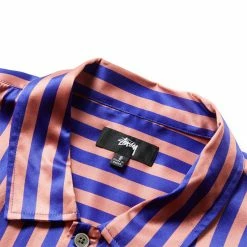 Stüssy STRIPED SILK SHIRT