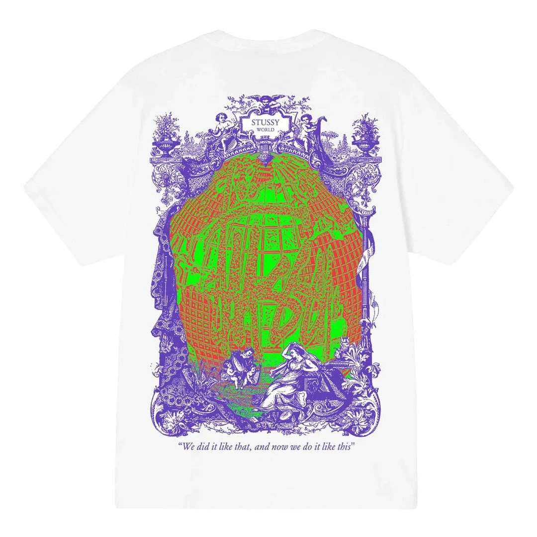 Deals 🌟 Stüssy STUSSY WORLD TEE T-Shirts & Long Sleeves 🤩 2 Stüssy STUSSY WORLD TEE T-Shirts & Long Sleeves