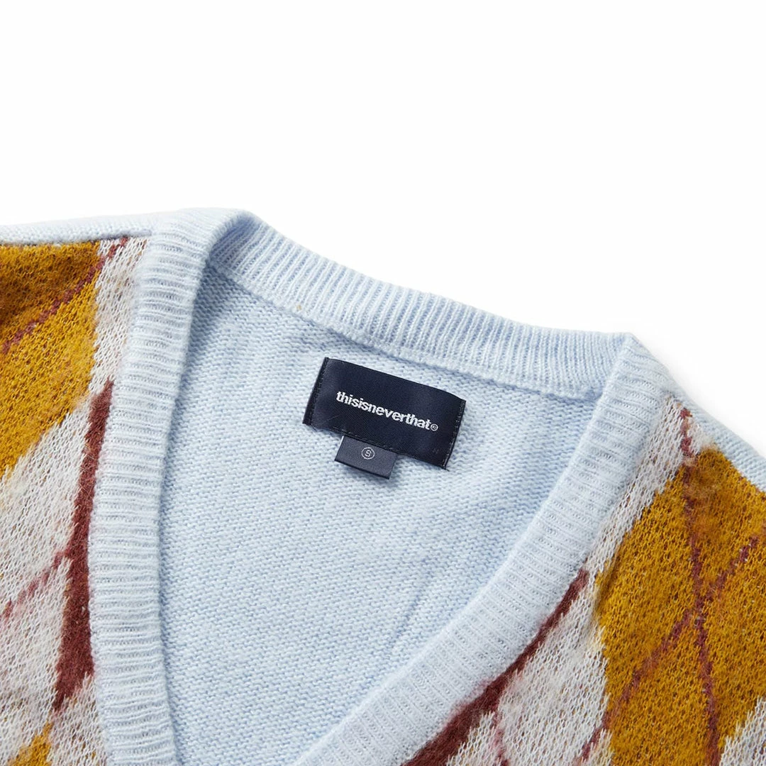 Hot Sale π Thisisneverthat ARGYLE CARDIGAN π₯° 3 Thisisneverthat ARGYLE CARDIGAN