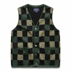 Thisisneverthat Knitwear BLOCK KNIT VEST
