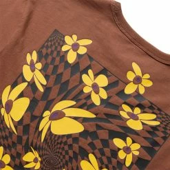 Vault By Vans X PAM SPIRAL CHECKER L/S TEE T-Shirts & Long Sleeves