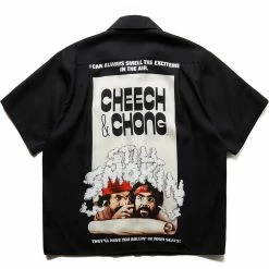 Wacko Maria Shirts STILL SMOKIN S/S HAWAIIAN SHIRT