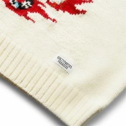 Wacko Maria TIM LEHI / INTARSIA CREW NECK SWEATER Knitwear