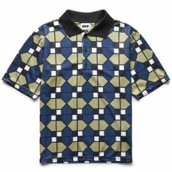 Whim Golf Shirts MICRO POLY PIQUE 3 BUTTON GOLF SHIRT