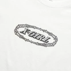 X-Girl BARBED WIRE LOGO S/S COMPACT TEE
