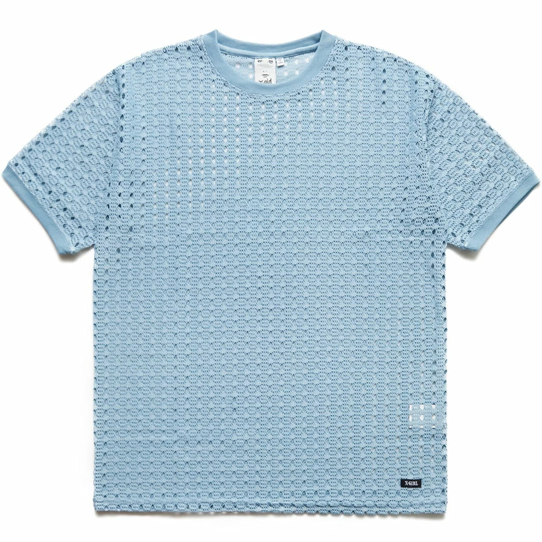 Coupon π X-Girl π Shirts CROCHET S/S TEE π 1 X-Girl Shirts CROCHET S/S TEE