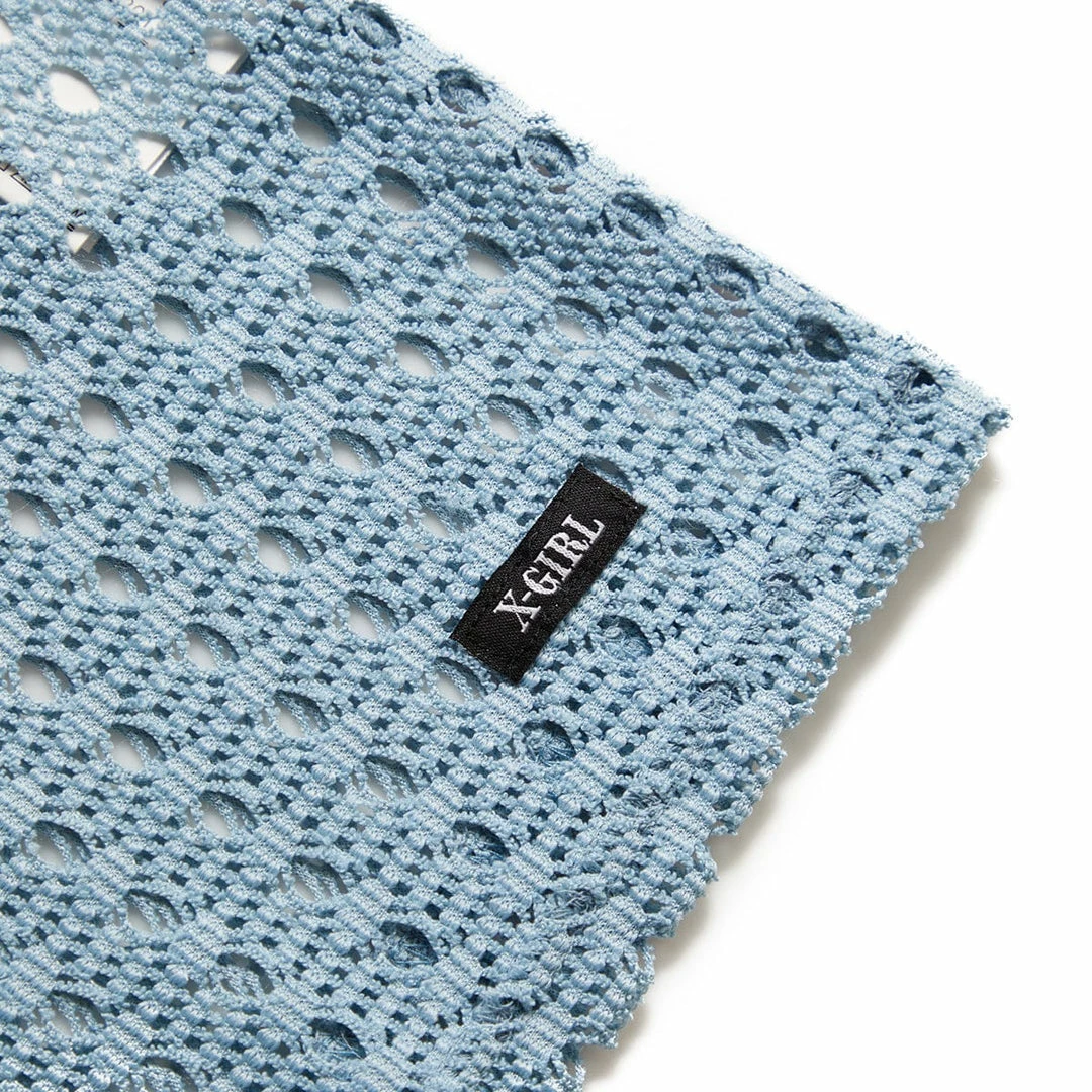 Coupon π X-Girl π Shirts CROCHET S/S TEE π 2 X-Girl Shirts CROCHET S/S TEE