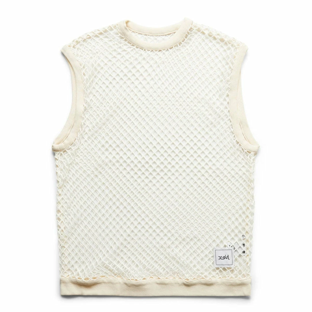 Buy π X-Girl π Shirts MESH VEST π― 1 X-Girl Shirts MESH VEST