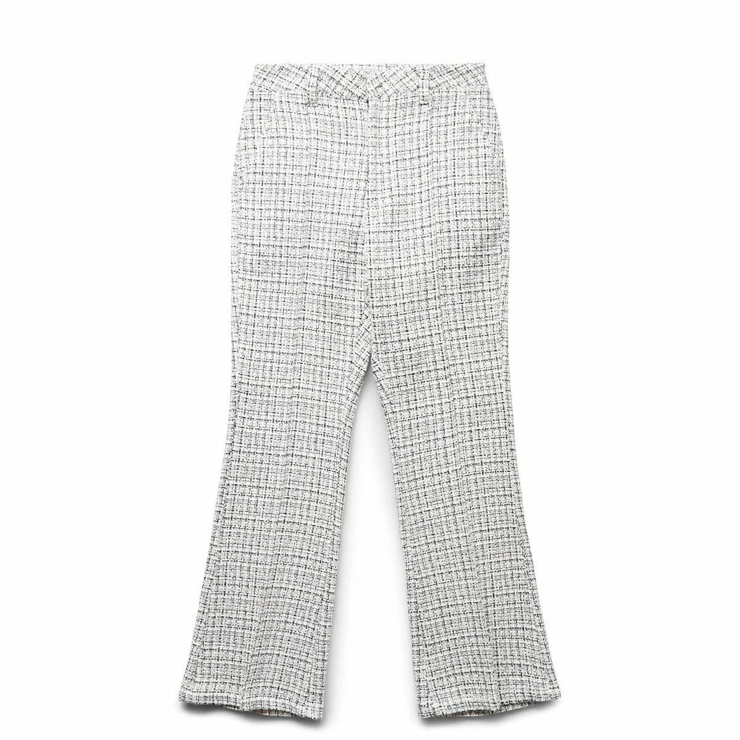 Flash Sale 🛒 X-Girl 👩 Women's TWEED JERSEY WIDE FLARE PANTS ❤️ 1 X-Girl Women's TWEED JERSEY WIDE FLARE PANTS