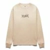 X-Girl WASHED FACE LOGO L/S TEE