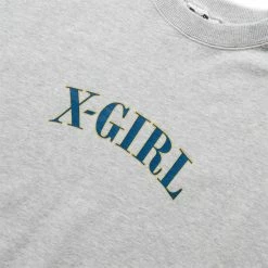 X-Girl CUT OFF SWEAT TANK TOP Hoodies & Sweatshirts