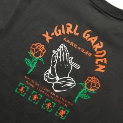 T-Shirts & Long Sleeves X-GIRL GARDEN S/S TEE